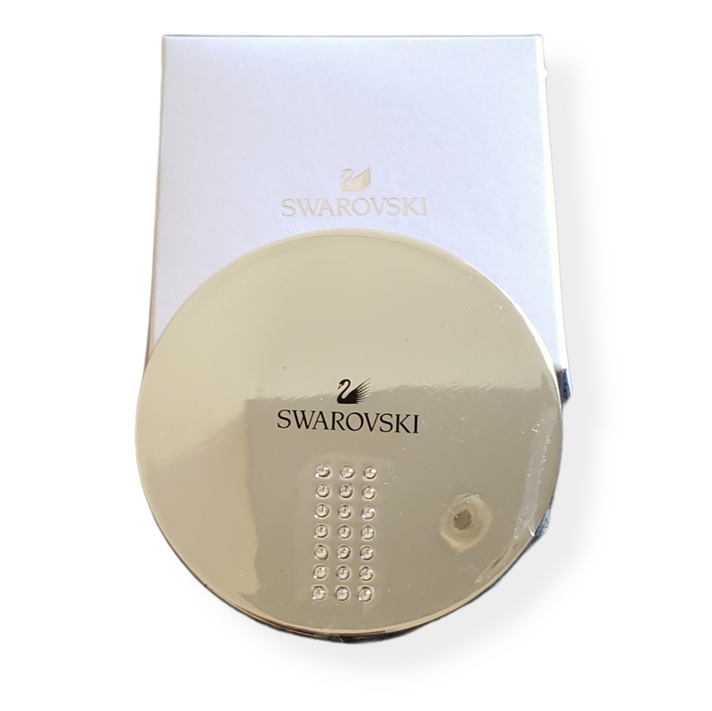 Swarovski Crystal pocket mirror NEW with box